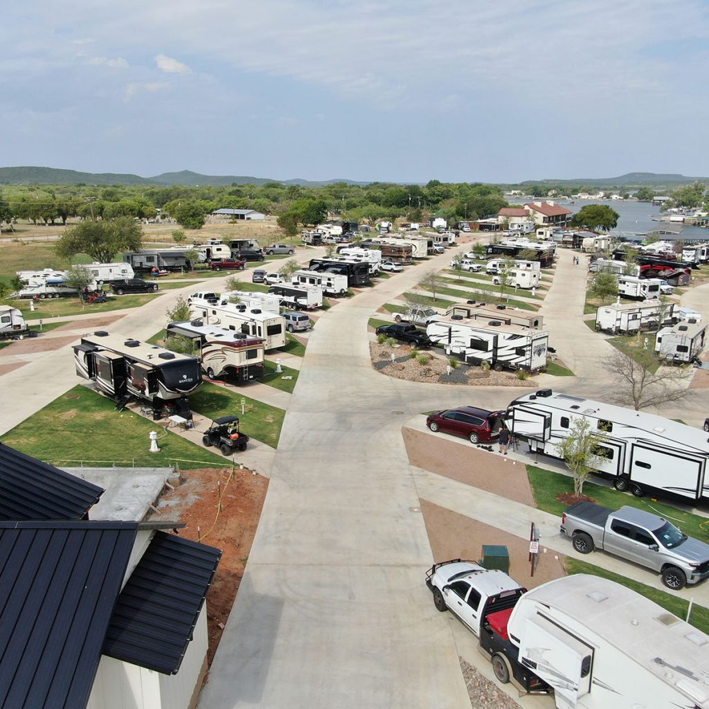 RV Camping at Possum Kingdom Lake RV Park Possum Kingdom RV Resort